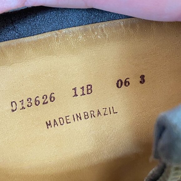 Cole Haan Country Mid-Calf Leather Boots 11B Taupe Brown Gray Color - Picture 9 of 9